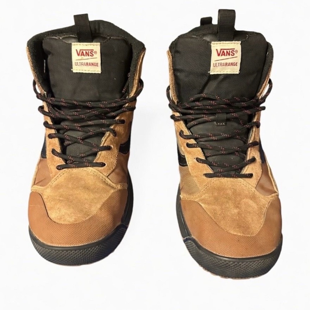 Vans UltraRange Men's Tan and Black High-Top Boots